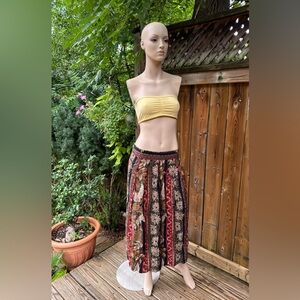 Bohemian Tribal Vintage Skirt